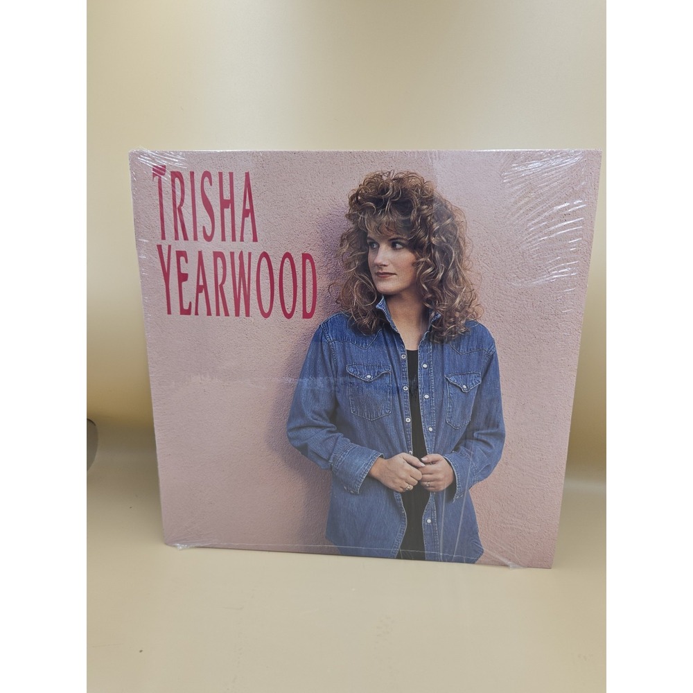 Trisha Yearwood Self-Titled Record Very Good Condition Partial Plastic In Tact